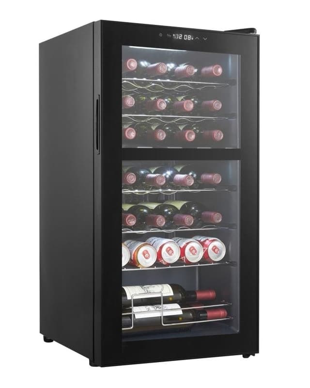 Fritstående vinkøleskab