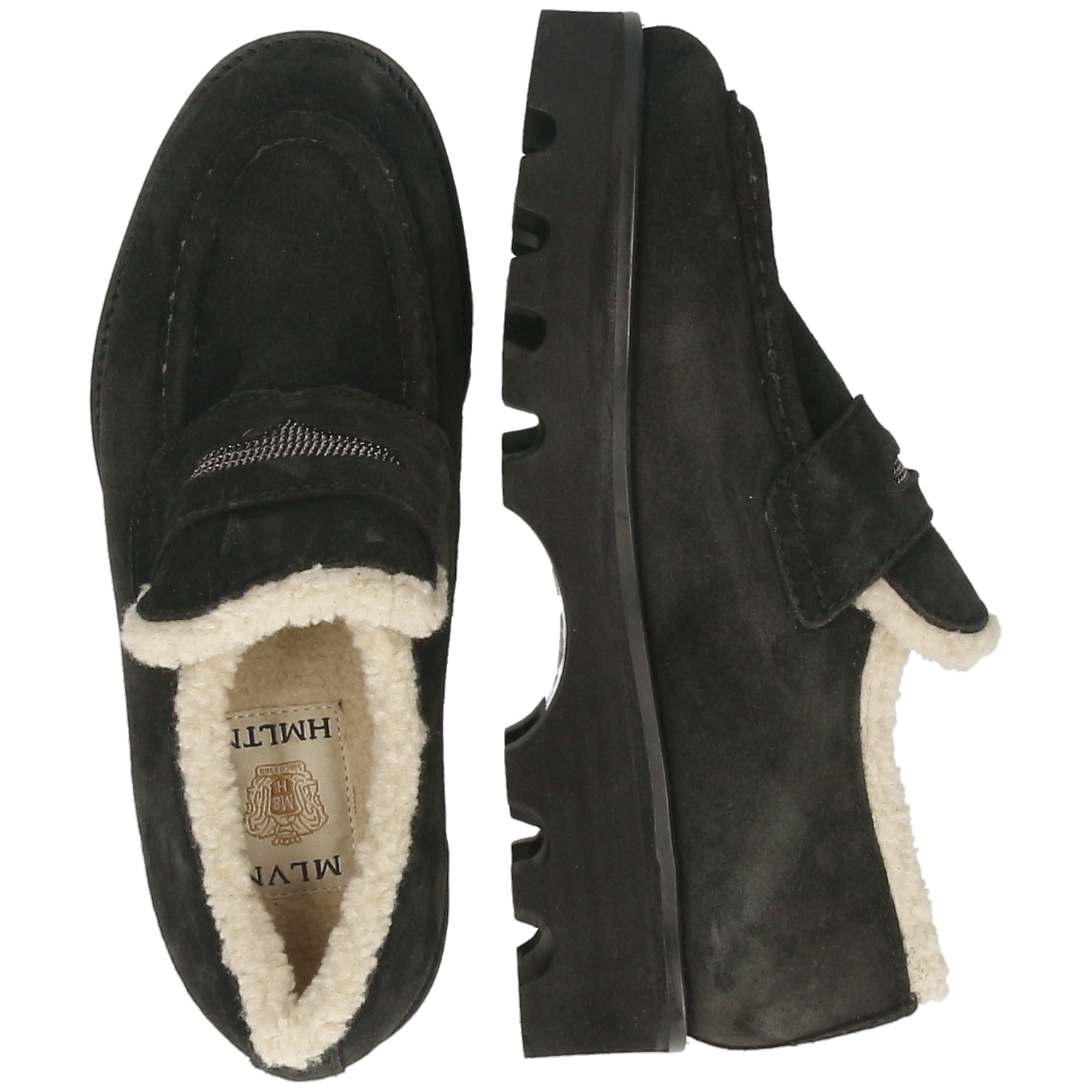 JADE 62 - Mocassins à semelle plateforme | Noir