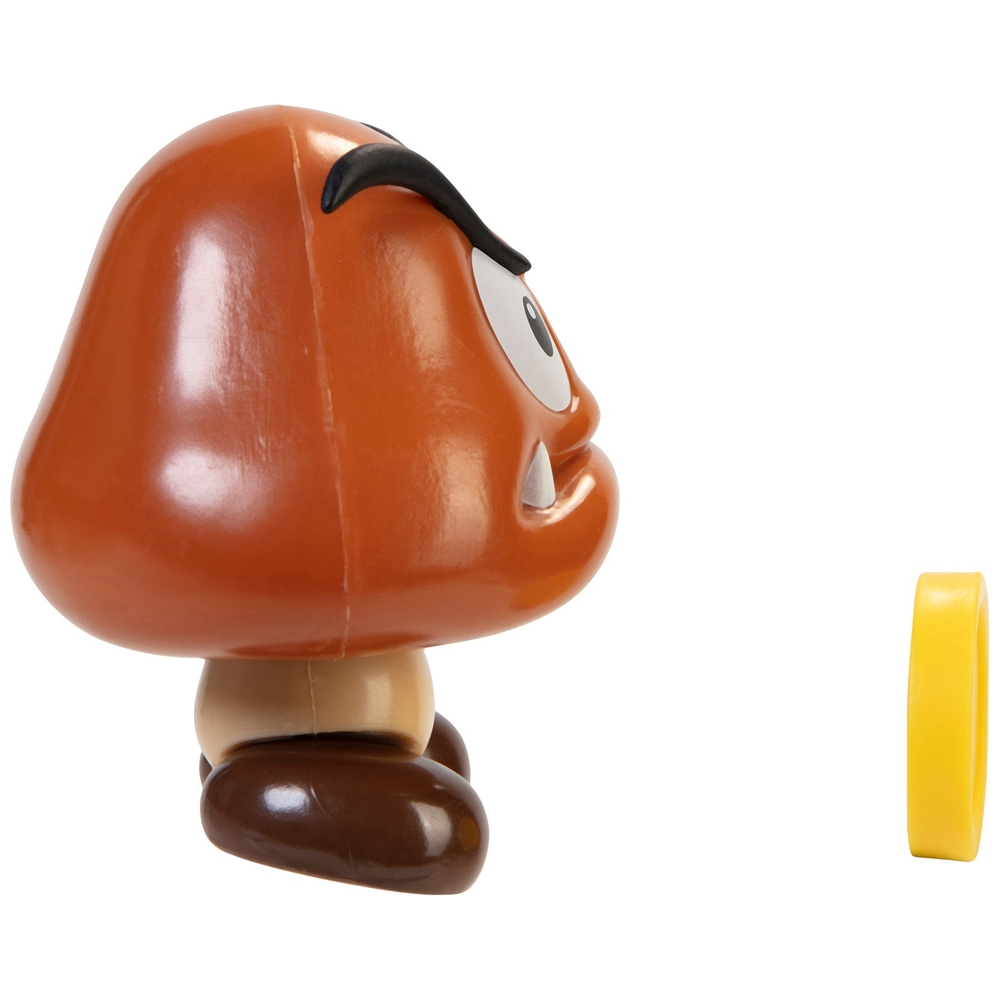 Nintendo Super Mario 10 cm Goomba mit Münzzubehör