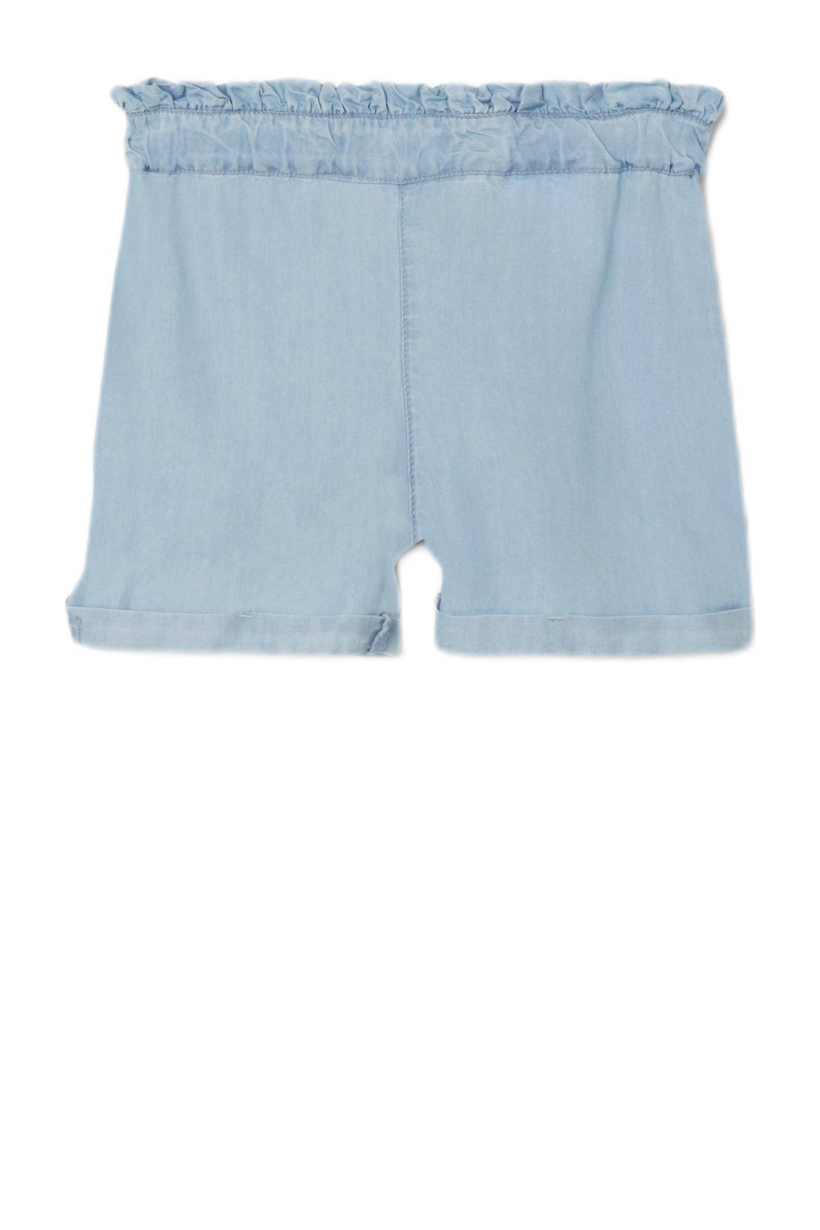 NAME IT regular fit short NKFBELLA lichtblauw