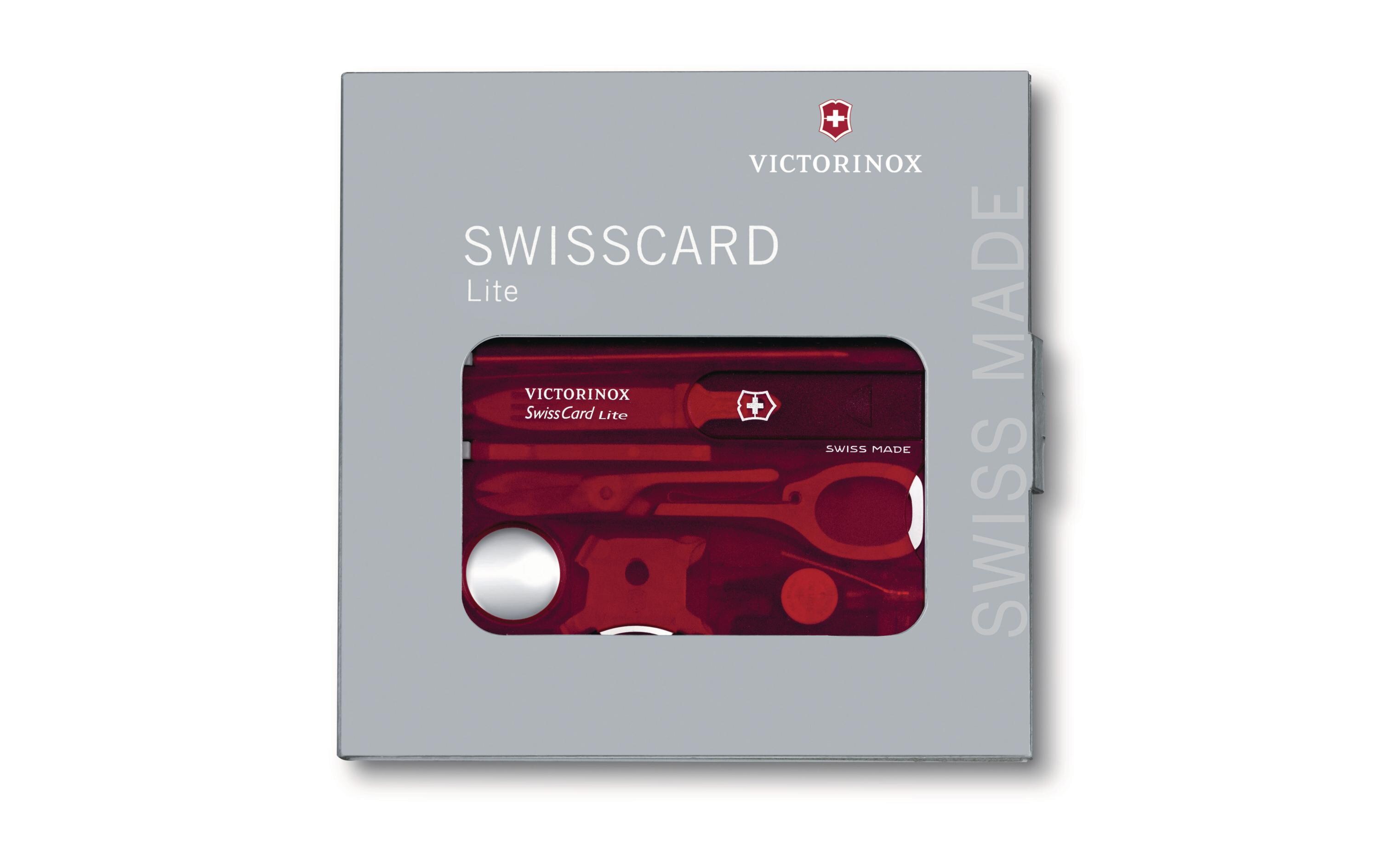 SwissCard Lite rotSchweizer Sackmesser