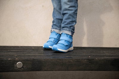 Viking Veme Reflex 2V Mid GTX Sneakers, Blue/Eggshell
