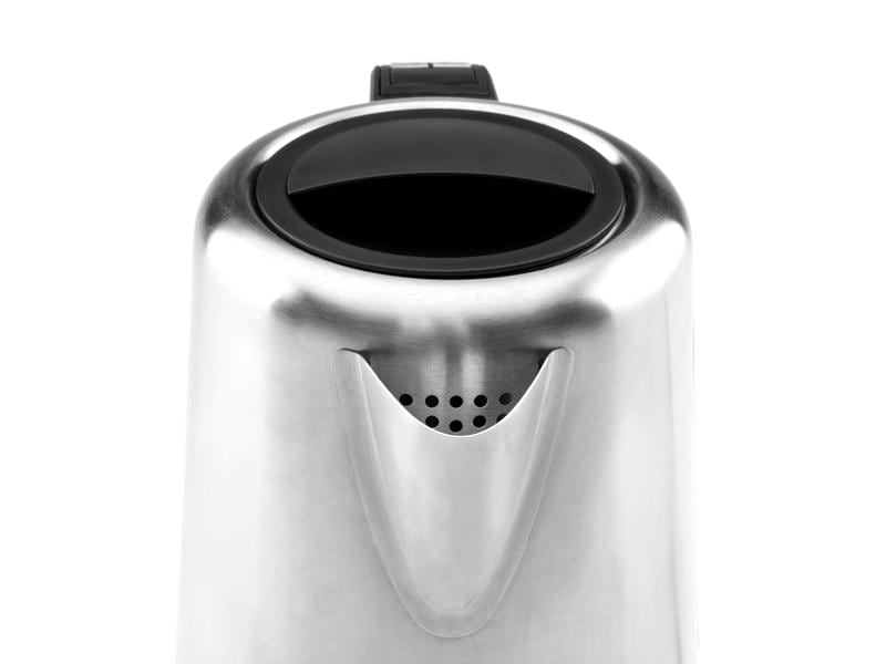 Gastroback Wasserkocher Mini 1 l, Silber Edelstahl Wasserkocher