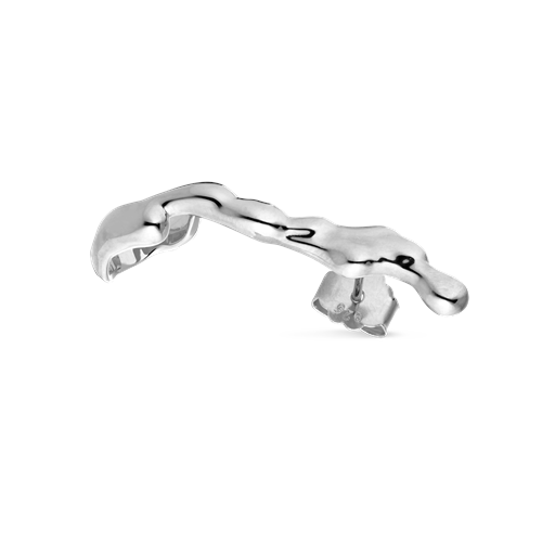Jane Kønig Drippy Cuff Ørering, Sølv, Højre
