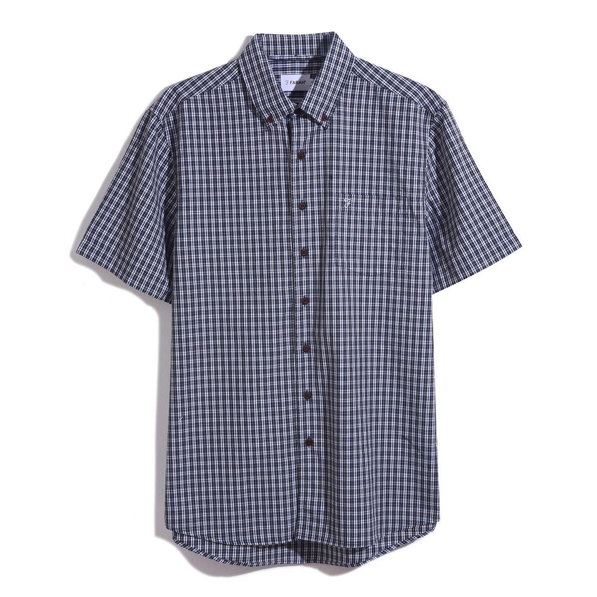 Farah  Kreiger Short Sleeve Button Down Shirt
