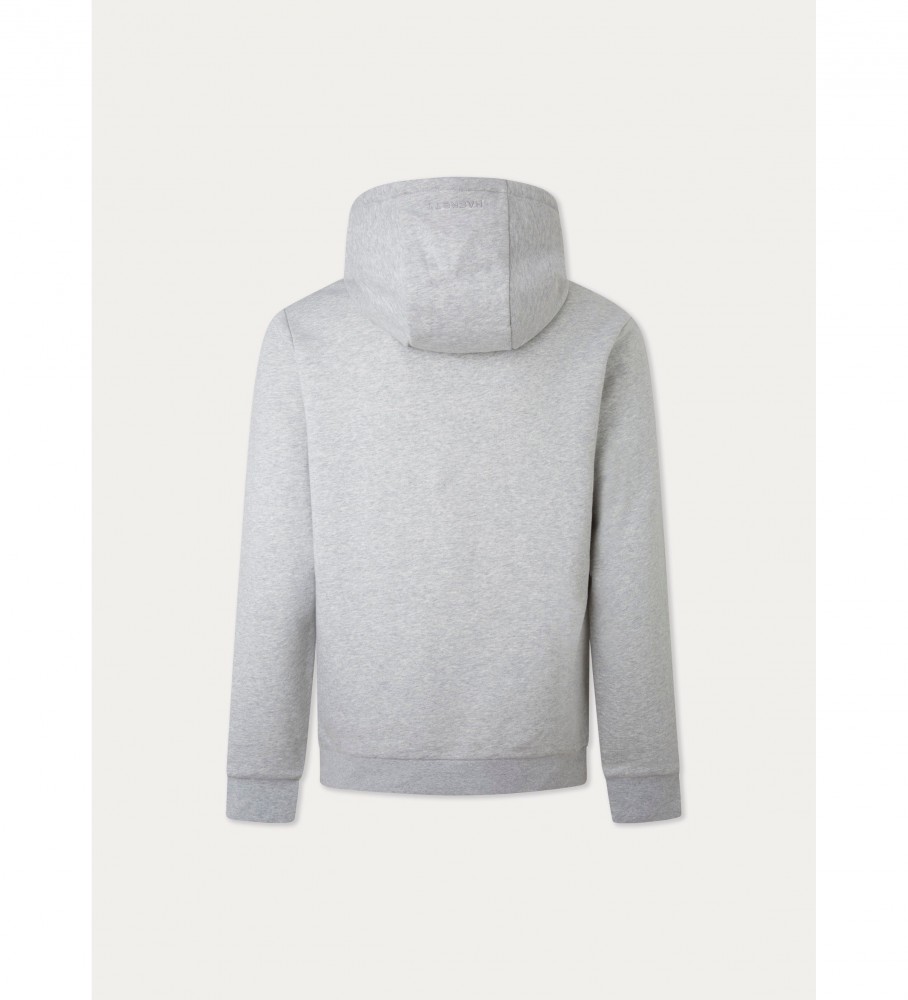 Moletom com capuz Hackett Embossed Grey
