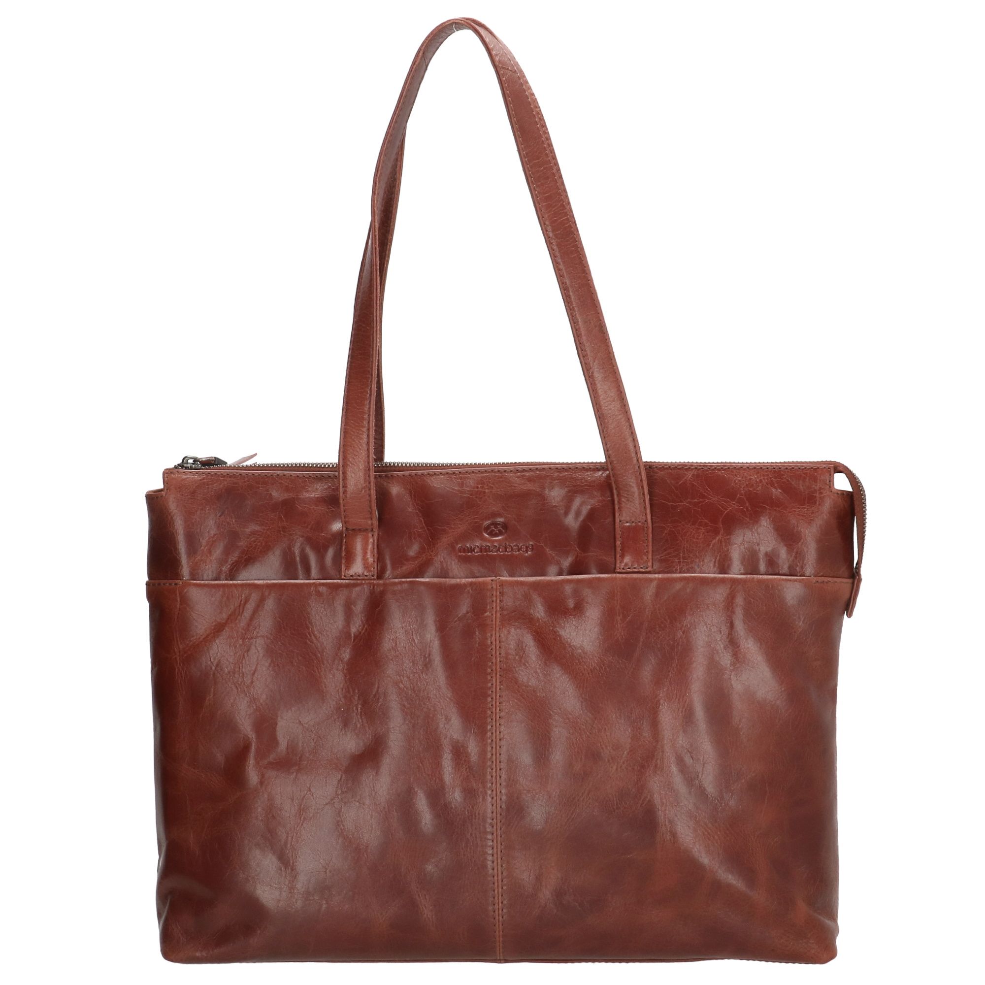 Micmacbags Porto Laptoptas 15,6 inch Roest