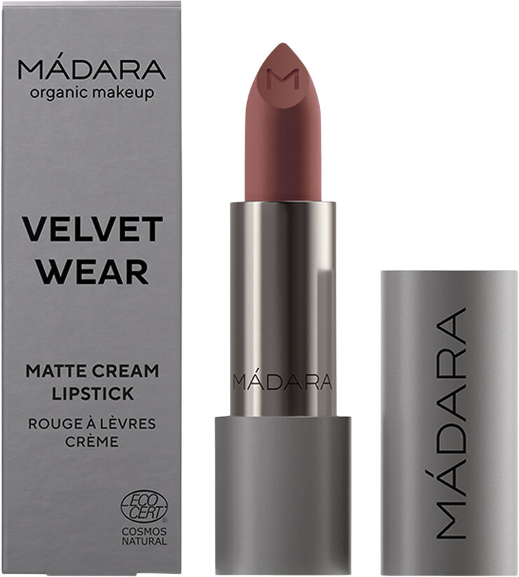 Mádara VELVET WEAR Matte Cream Lipstick, #32 WARM NUDE, 3. 8g