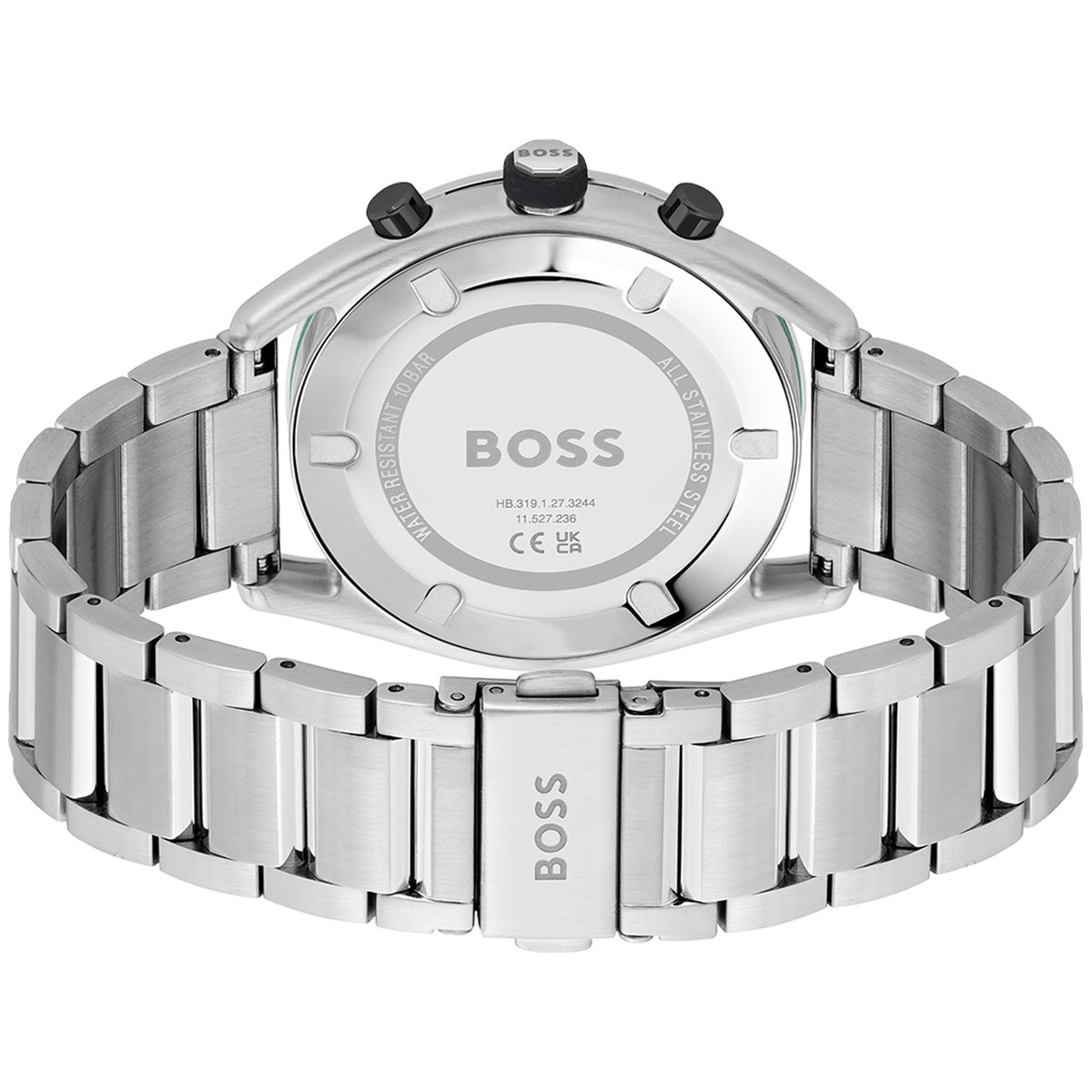 Montre BOSS Sport Lux homme bracelet acier gris