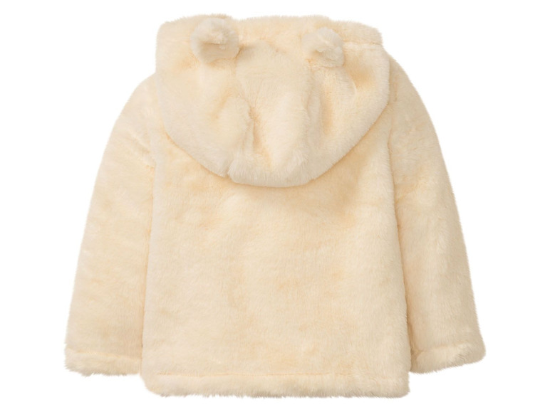 Pluchen jas voor meisjes, polyester