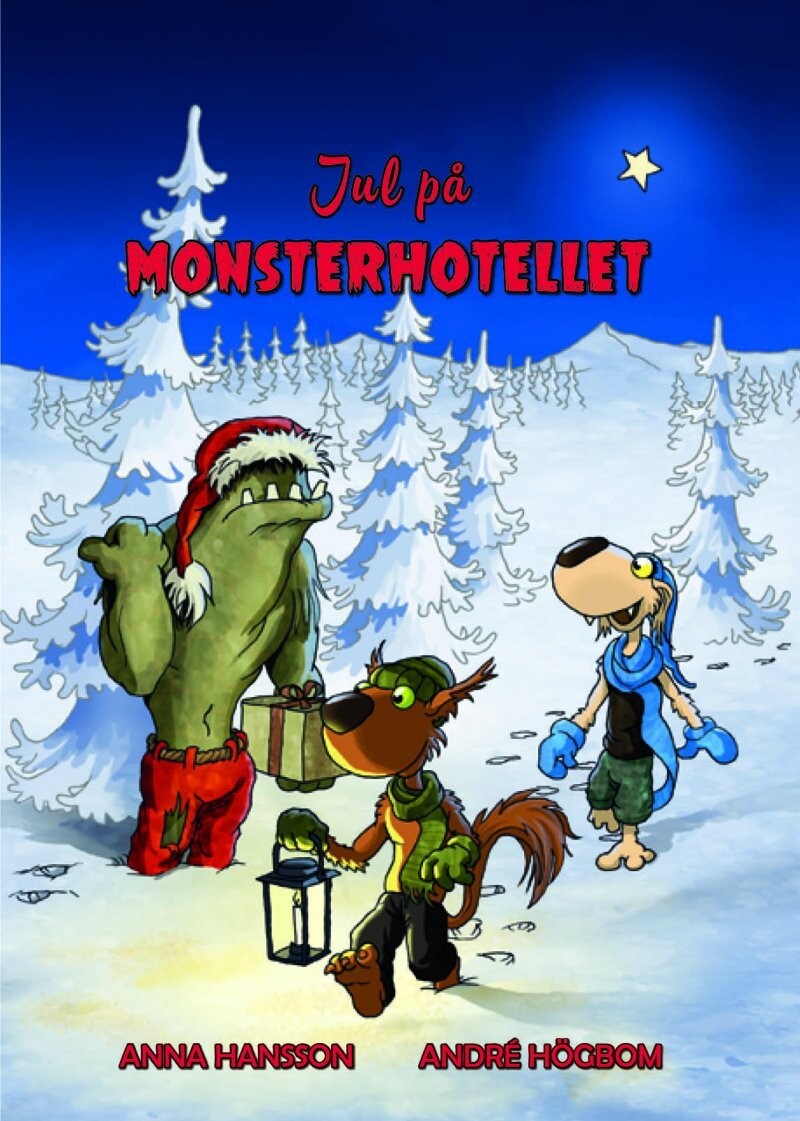 Jul På Monsterhotellet - Anna Hansson - Bog
