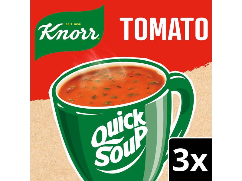 Knorr Quick Soup Tomato 3 Portionen Aromatische Tomatensuppe
