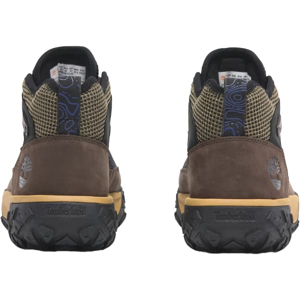 Après ski TIMBERLAND GREENSTRIDE MOTION 6 MID HIKING BLACK NUBUCK W BROWN