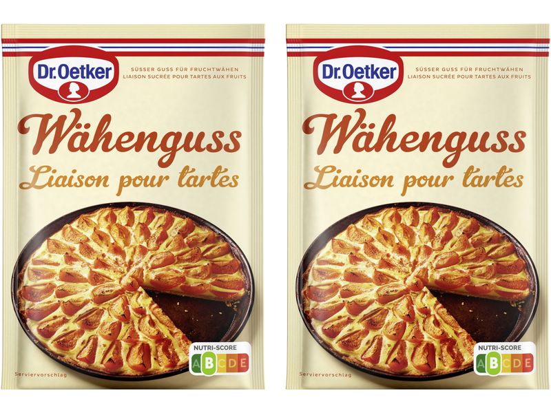 Dr.Oetker Wähenguss süss 2 x 85 g Süsser Guss für Fruchtwähen