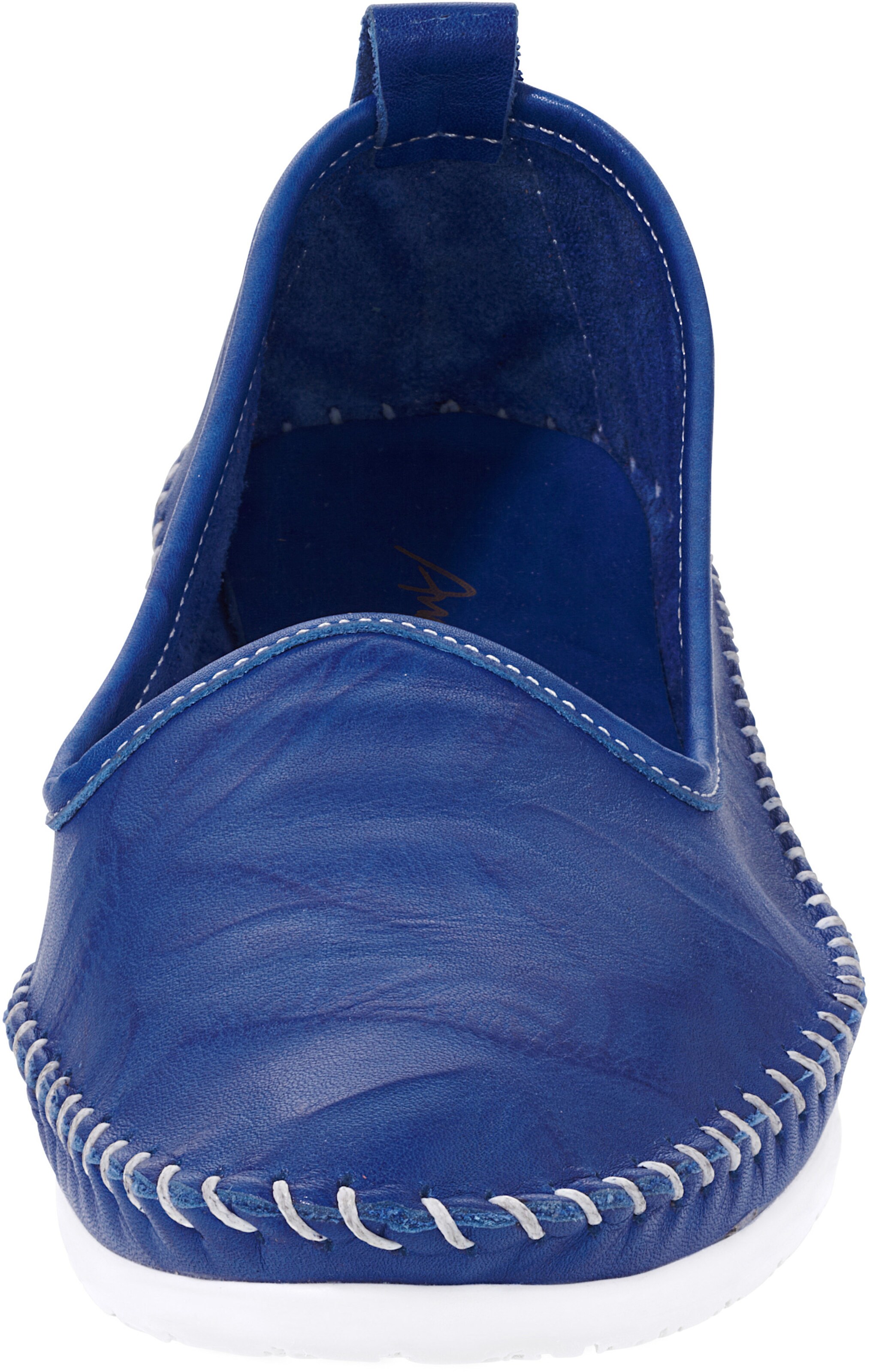 Andrea Conti Slipper in royalblau