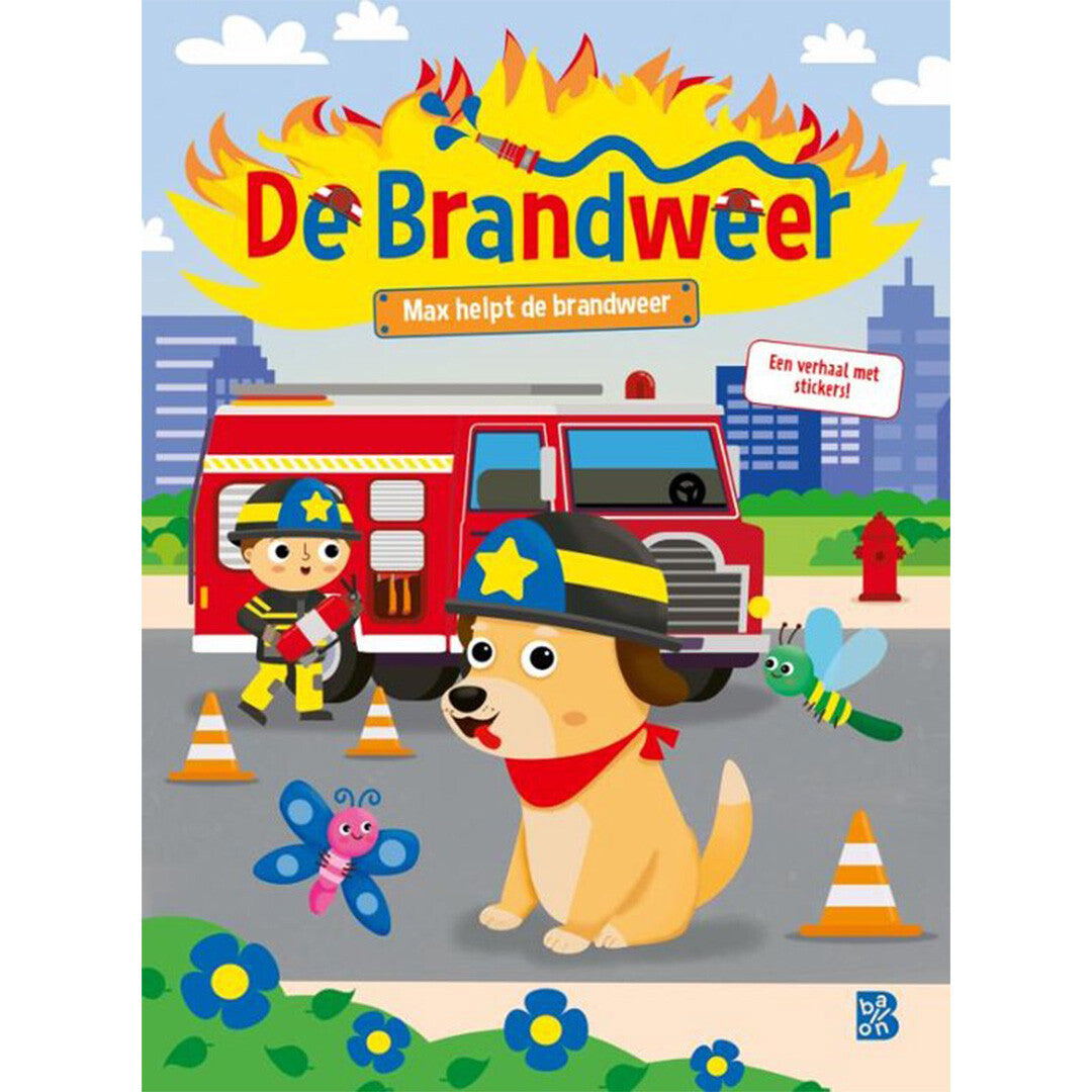 Uitgeverij ballon max helpt de brandweer