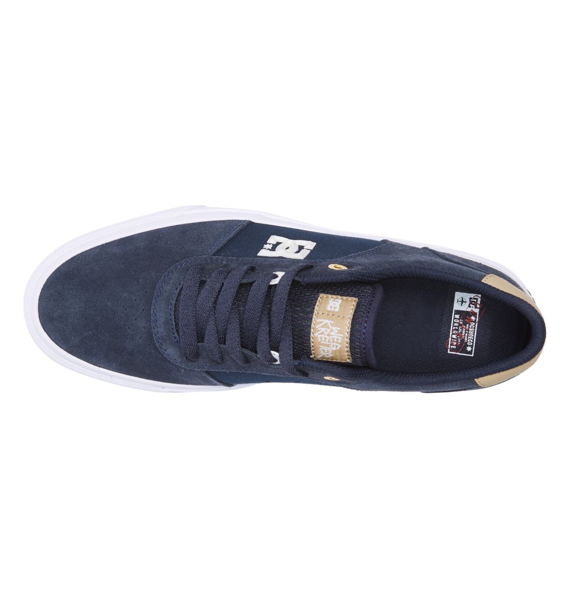 DC Shoes Teknic S Wes Navy White 7.5 US