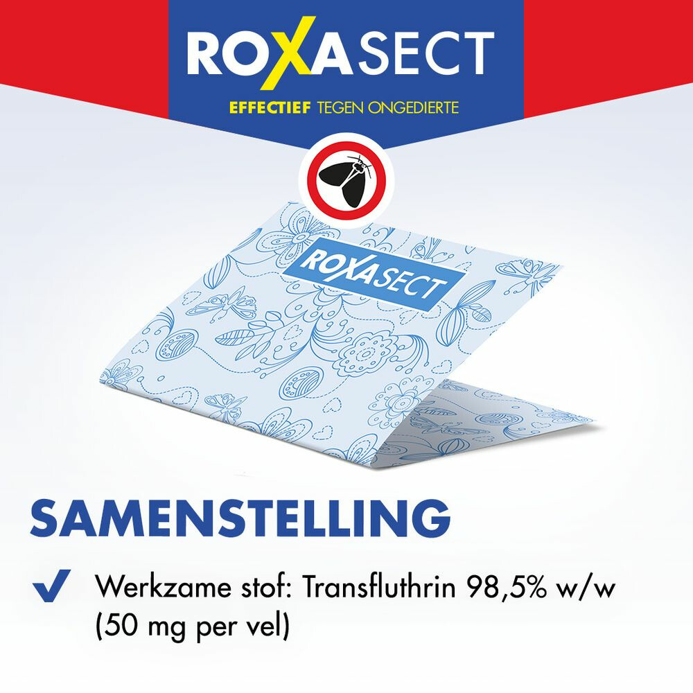 Roxasect Mottenpapier 2 stuks
