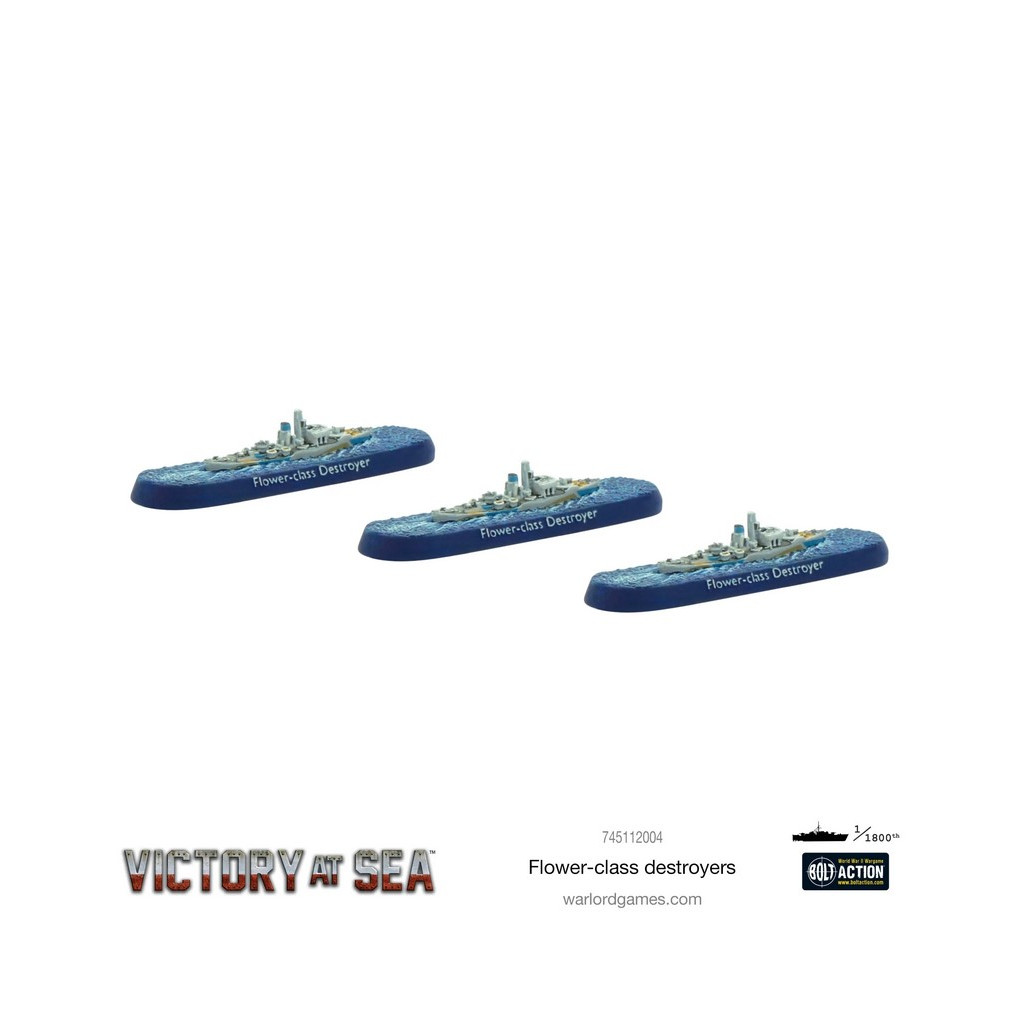 Victory at Sea - Flower-Class Destroyers