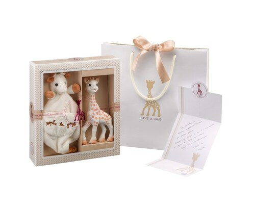 Coffret naissance Sophie La Girafe avec Doudou - VULLI