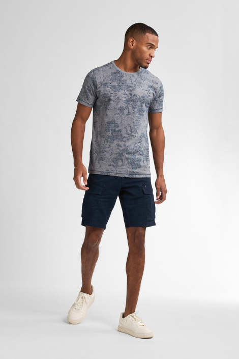 Petrol Industries blauwe heren t-shirt