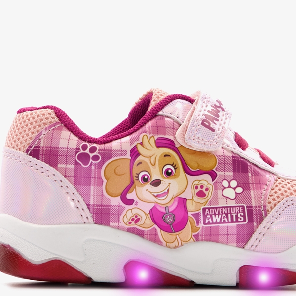 Paw Patrol meisjes sneakers met lichtjes