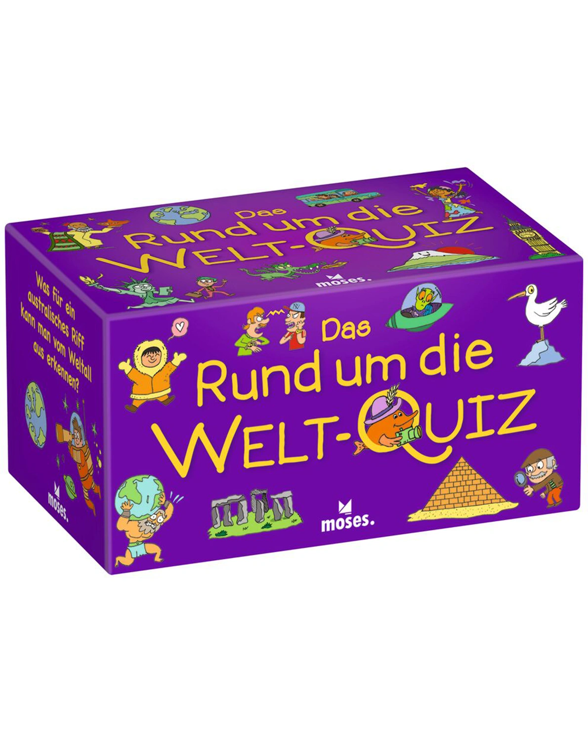 Kartenspiel RUND UM DIE WELT - DAS QUIZ