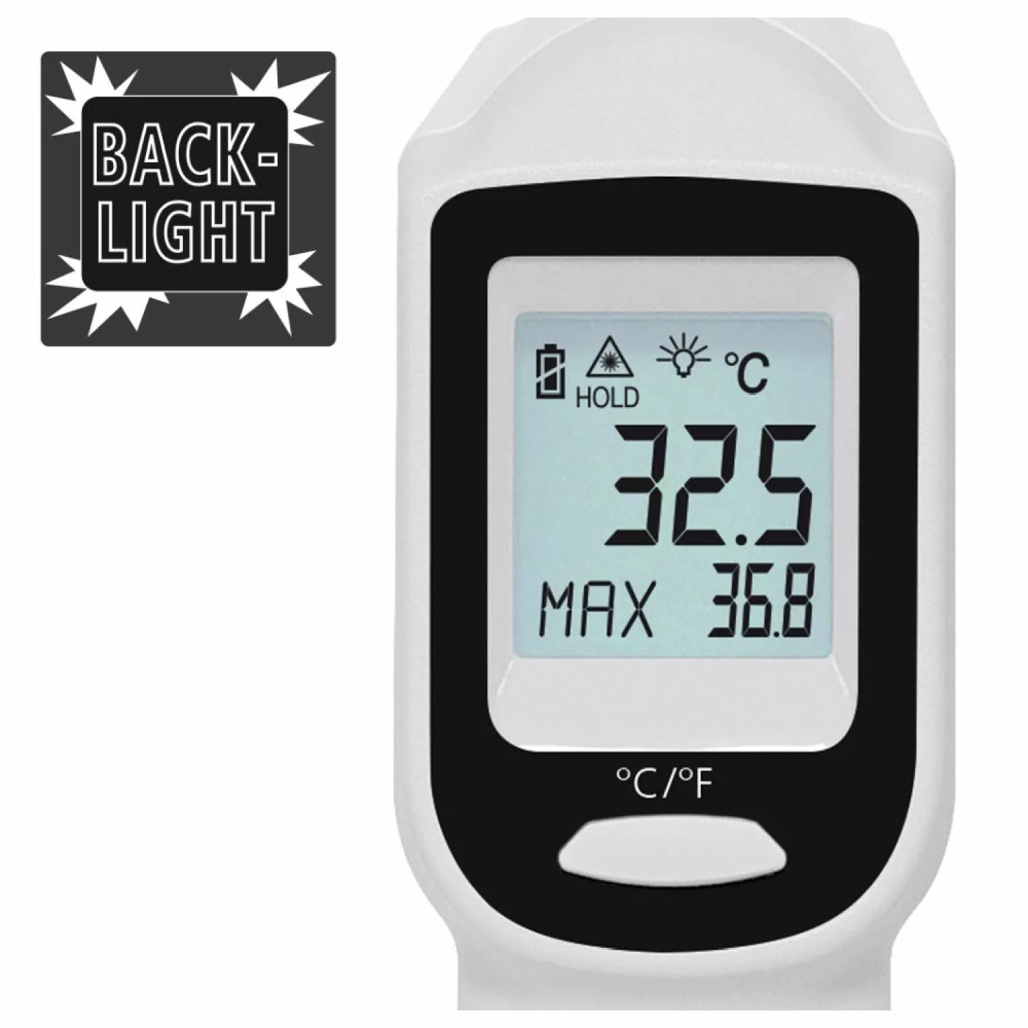 Laserliner ThermoSpot One Infrarood Thermometer met laser - bereik -38°C t/m 365°C