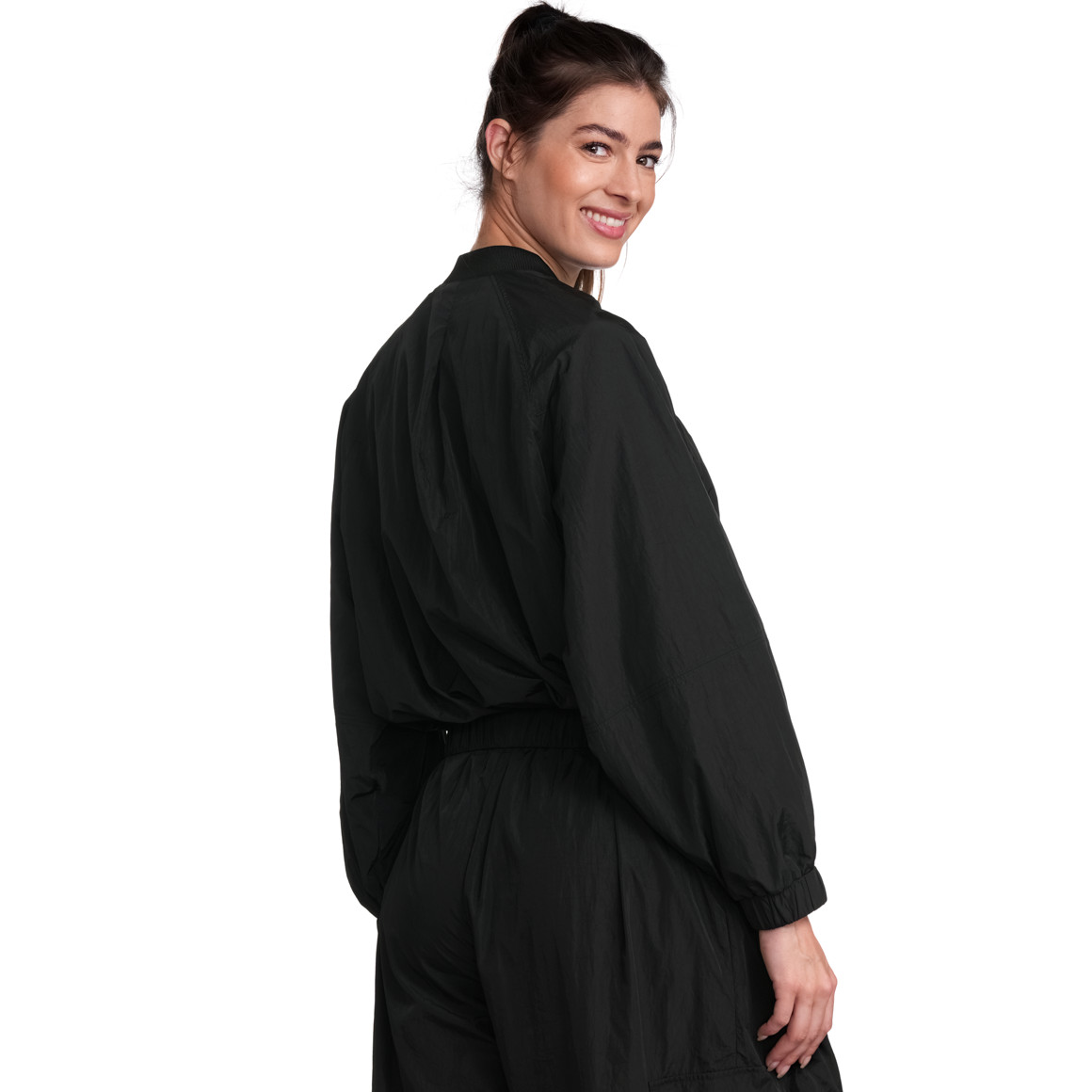 Gina Sports Damen Sport-Jacke im Blouson-Stil schwarz