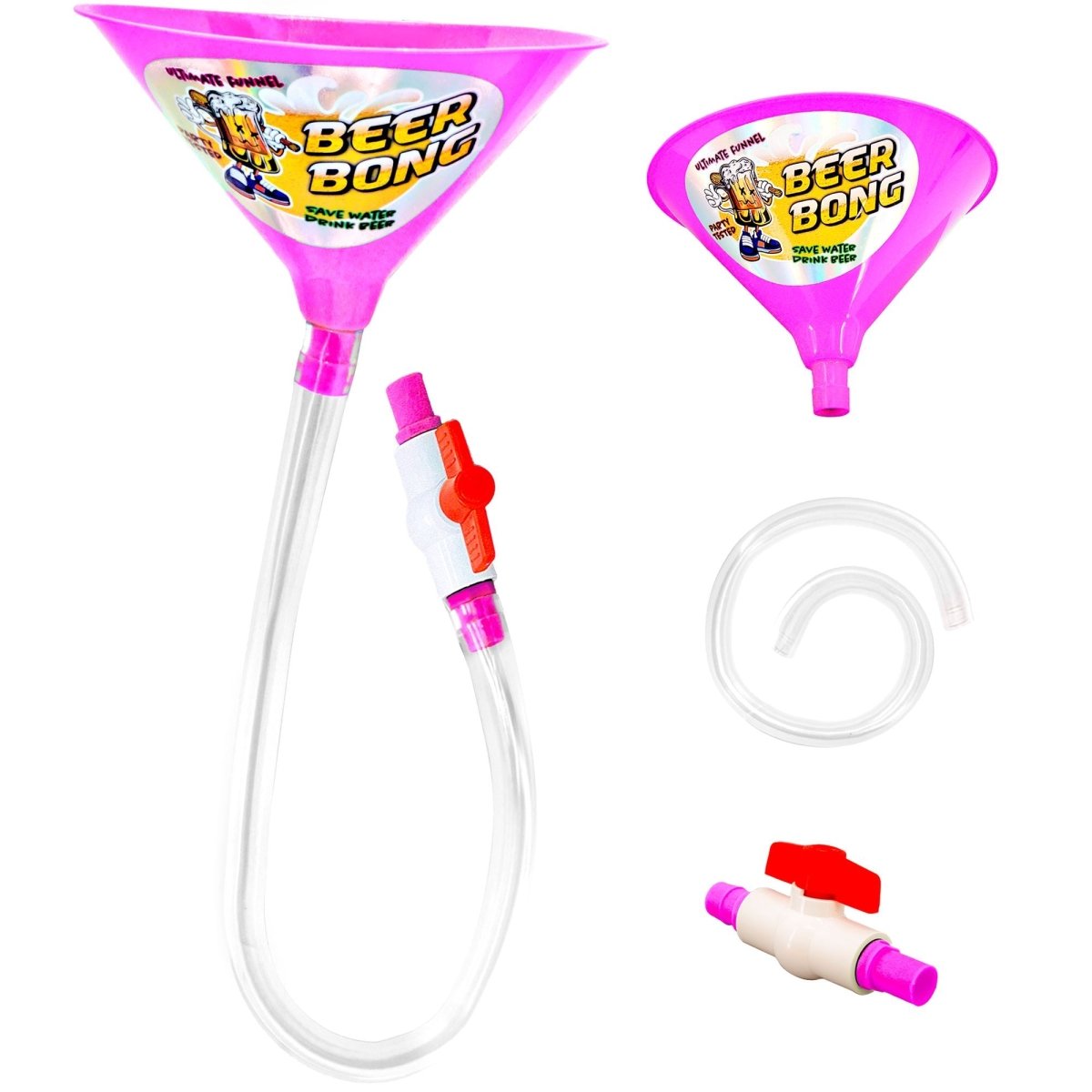 Bier Drankspel Trechter Roze