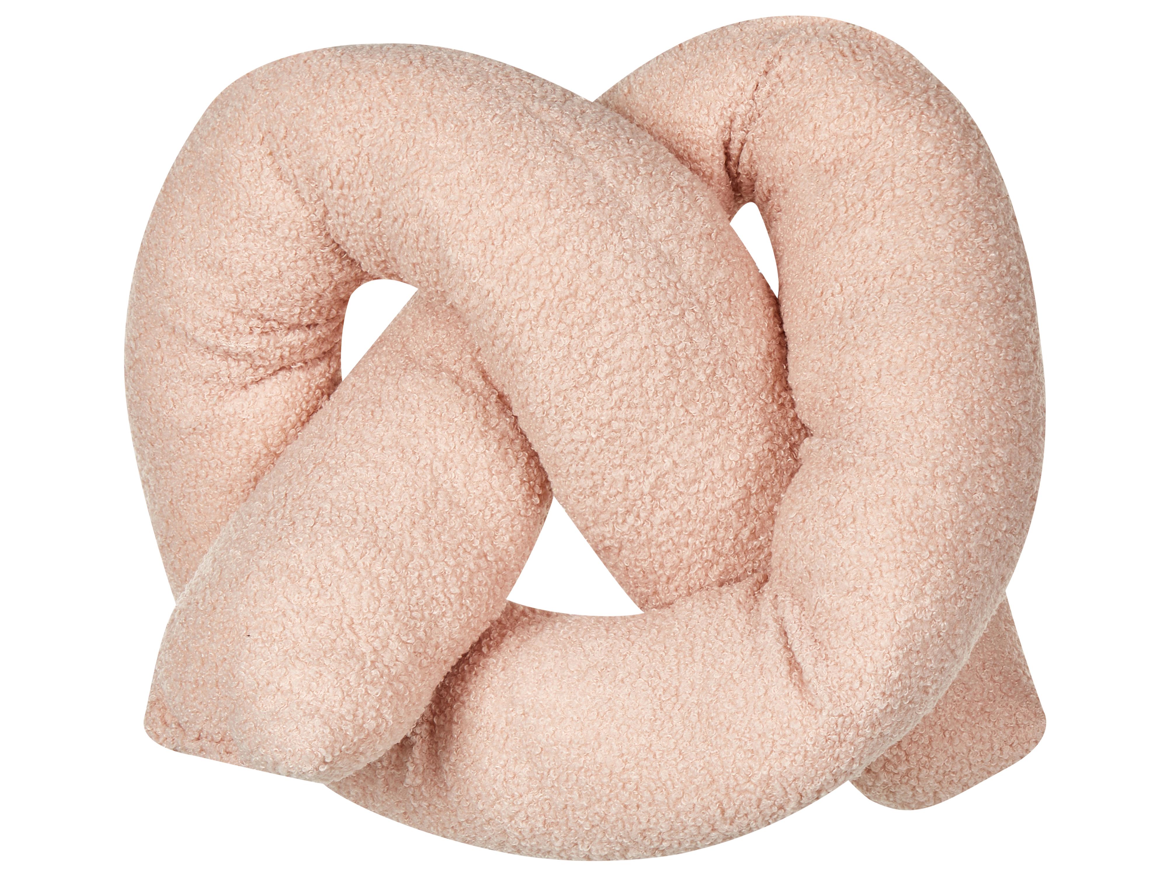Set van 2 sierkussens GLADIOLUS Bouclé 172 x 14 cm Roze effen