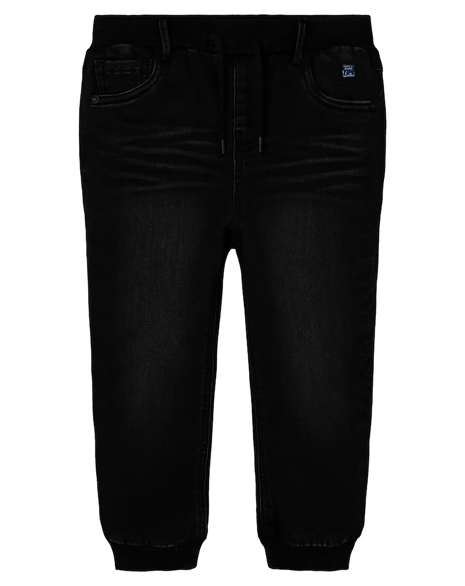 Jeans NMMBEN BAGGY FLEECE in black denim