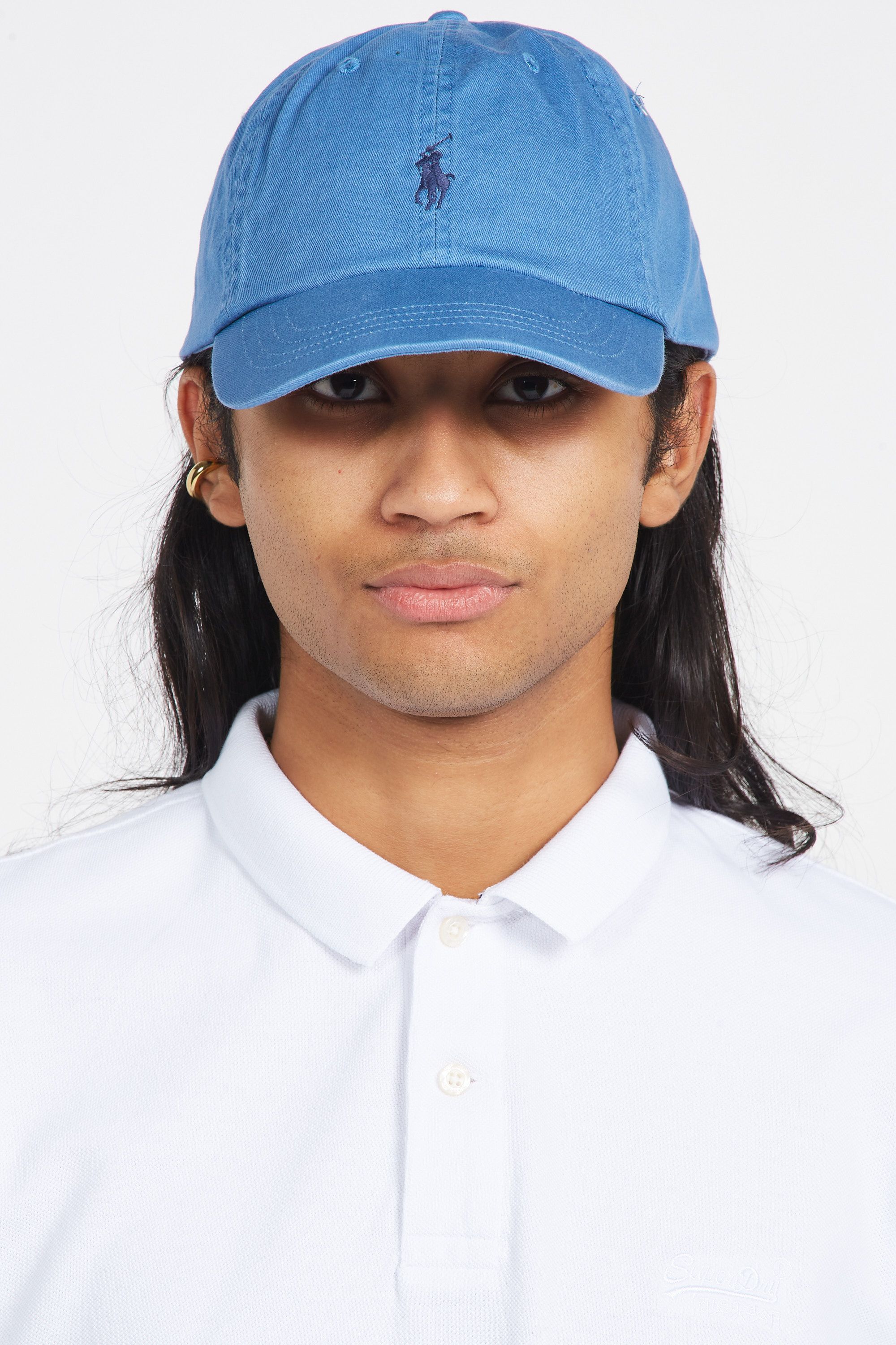 POLO RALPH LAUREN casquette  Cotton Chino Ball Cap Bleu