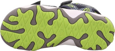 Superfit Mike 3.0 Sandaler, Blå/Lysegrønn