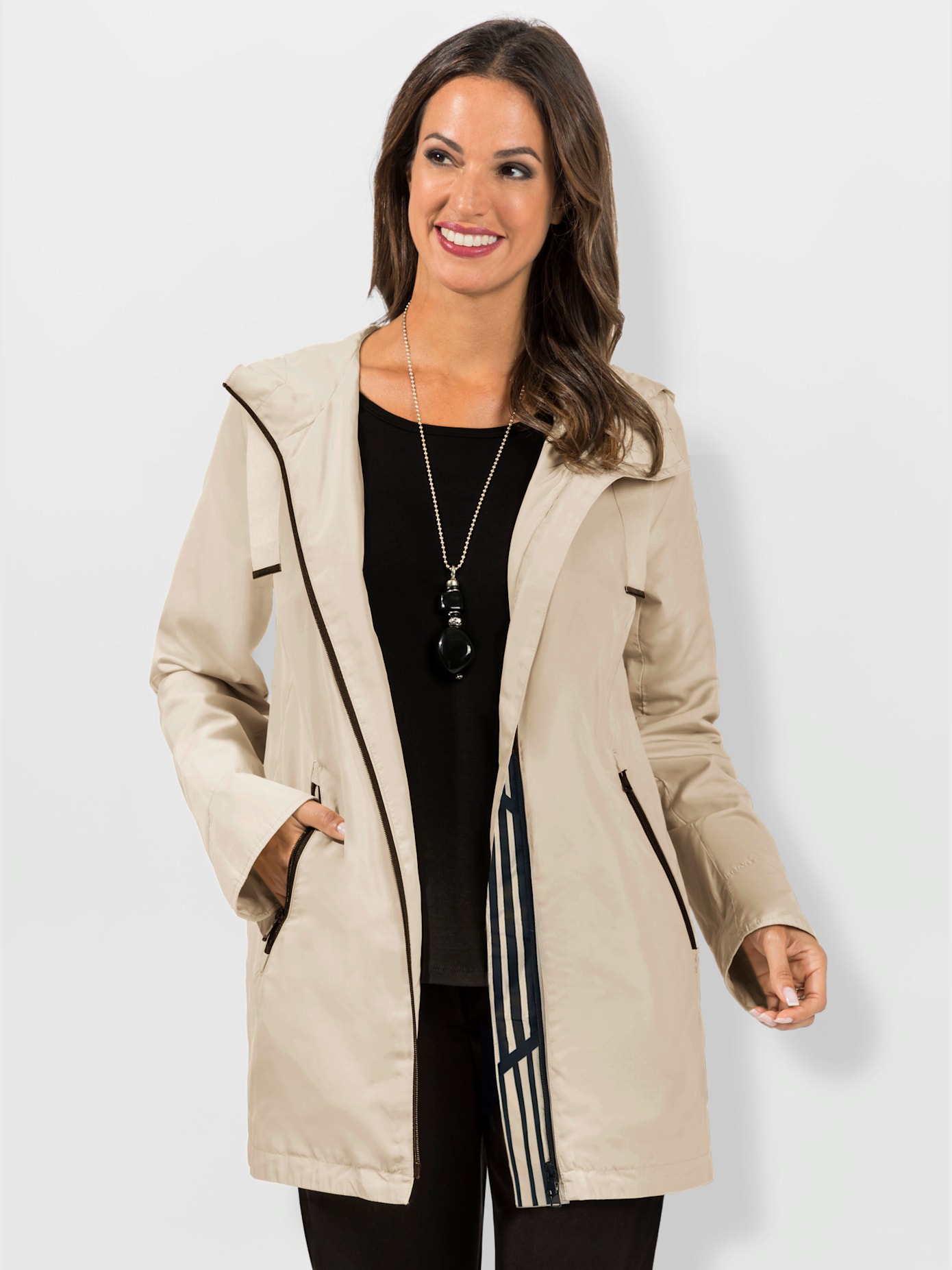 Veste matière facile à entretenir