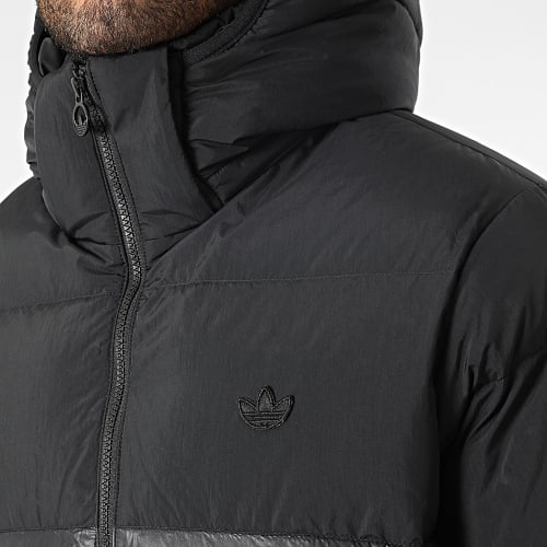 Doudoune Capuche Down Regen Puff HL9181 Noir