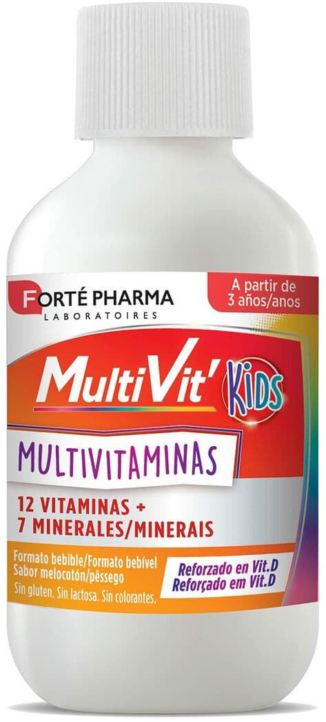Multivitamin Forté Pharma Multivit Kids Peach 150 ml