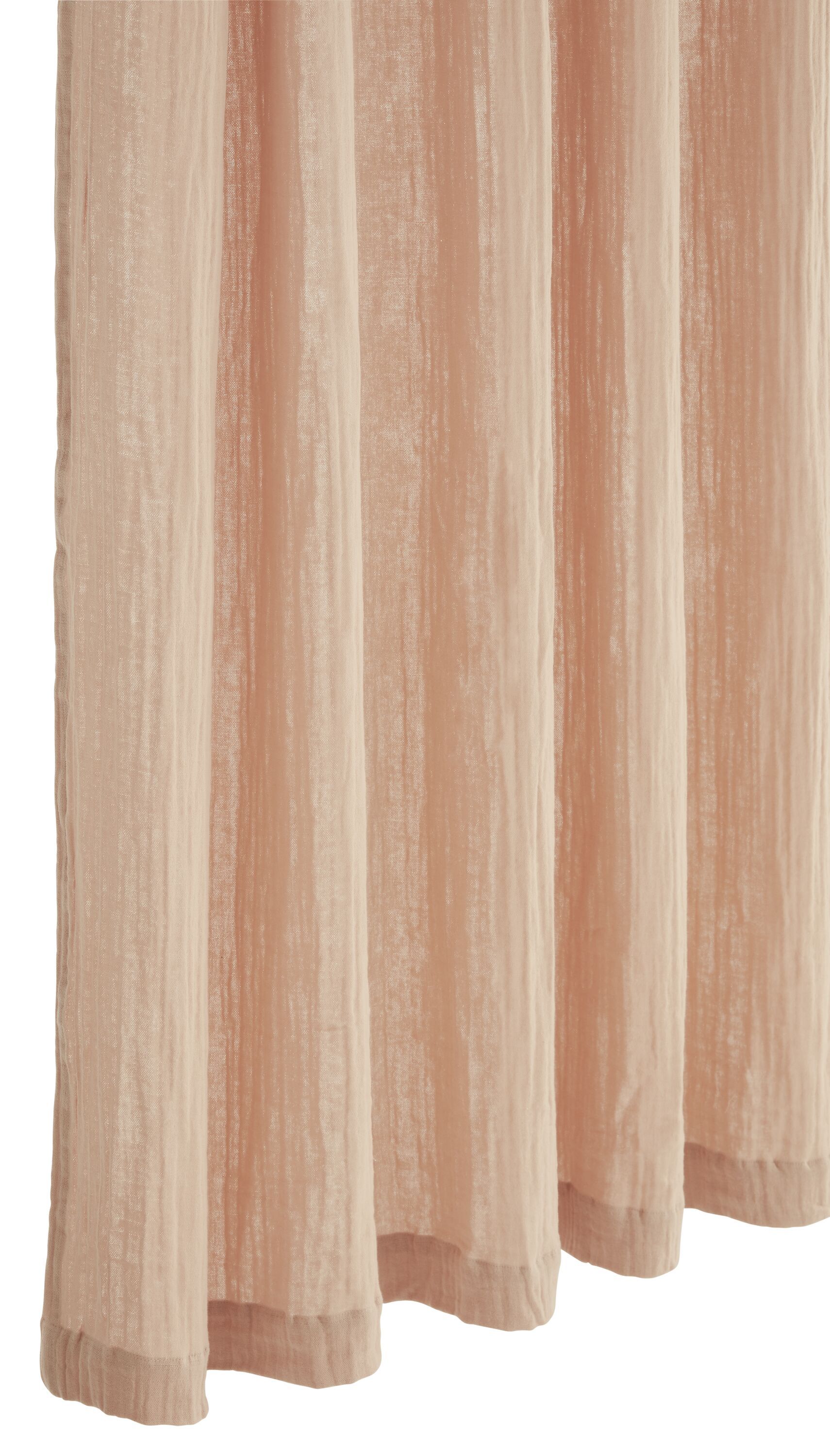 SOFIE Fertigvorhang blickdicht - Rosa / B: 150.0 cm x H: 260.0 cm