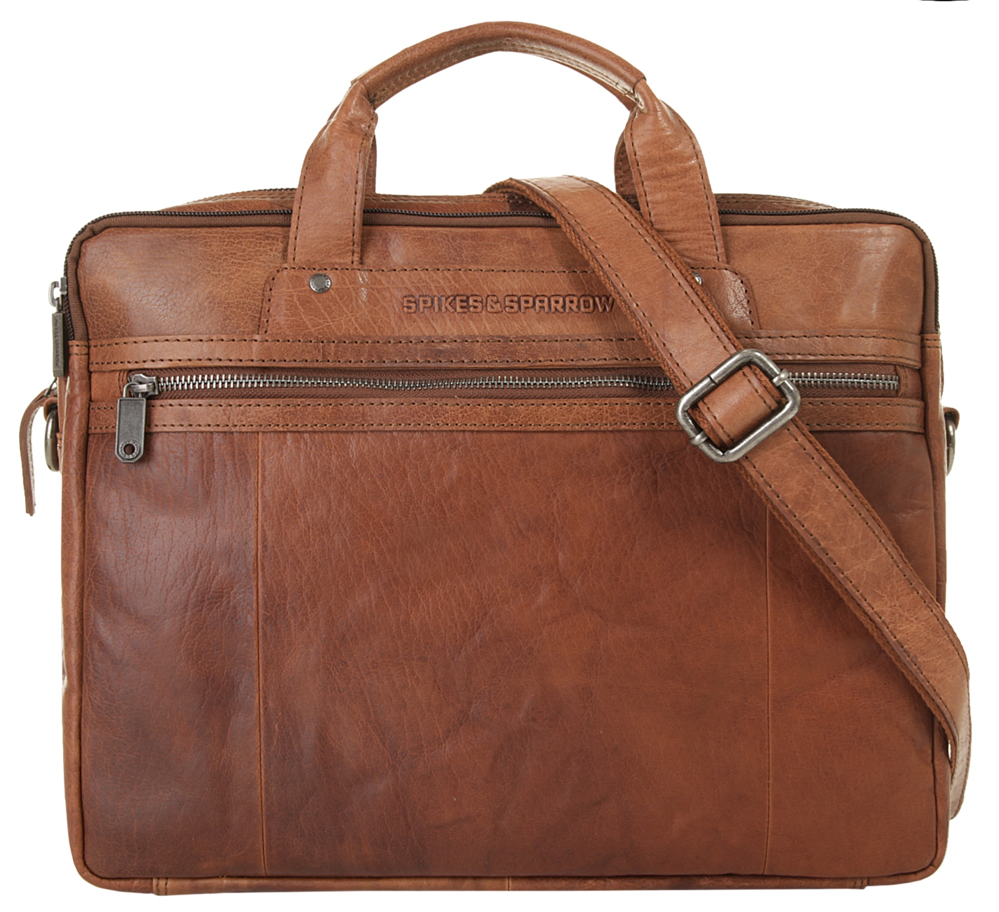 Spikes & Sparrow Aktentasche echt Leder