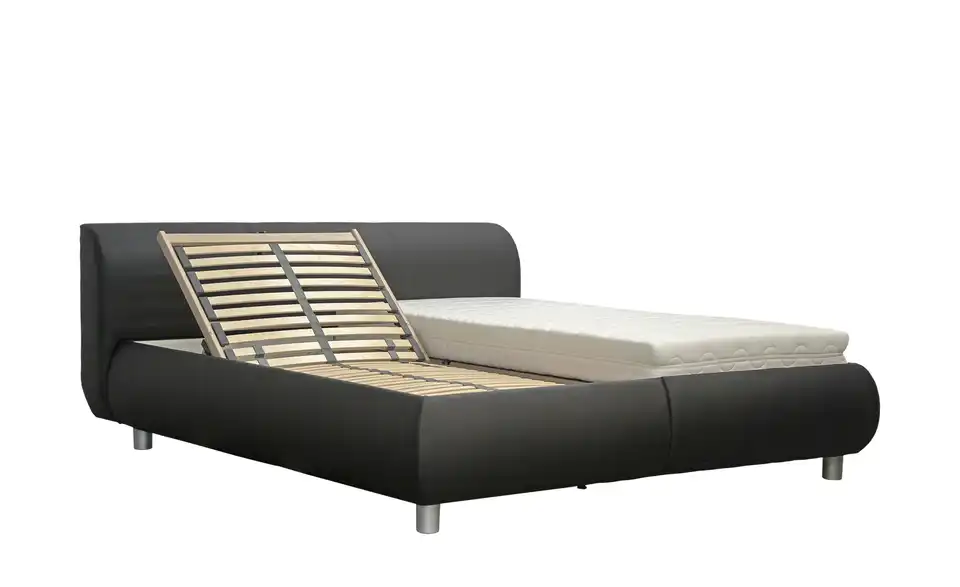 Polsterbett Galaxy Schwarz 160 cm