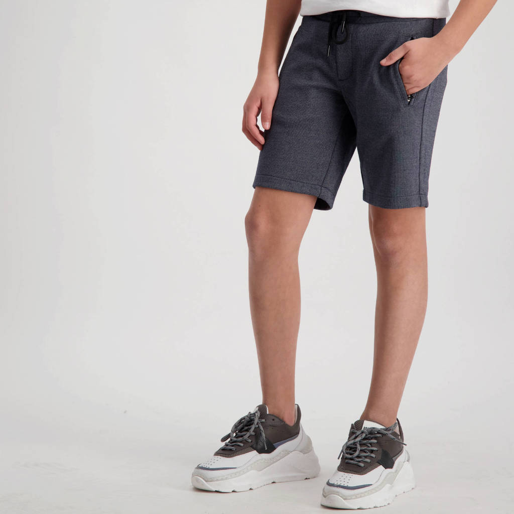 Cars gemêleerde sweatshort HERELL donkerblauw melange