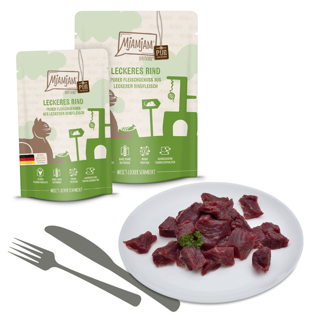Quetschie - purer Fleischgenuss - leckeres Rind pur