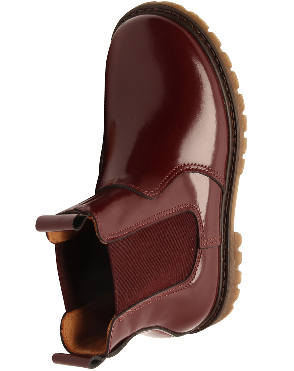 Chelseaboots NEEL in bordeaux polido