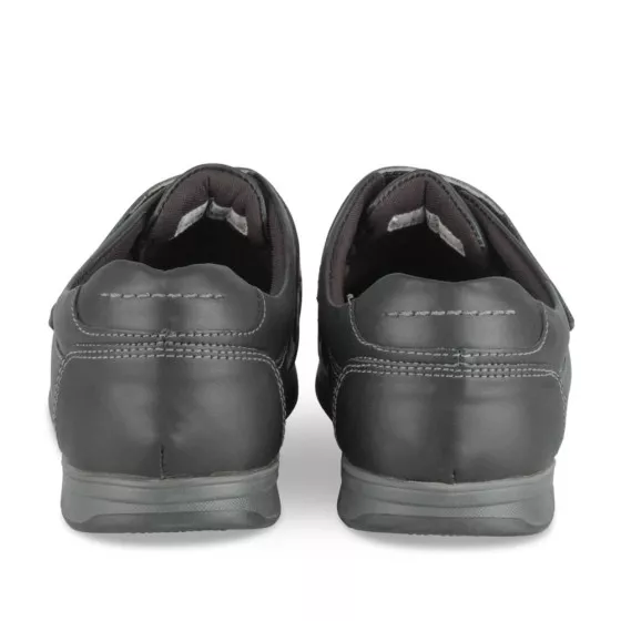 Baskets NOIR MEGIS CASUAL