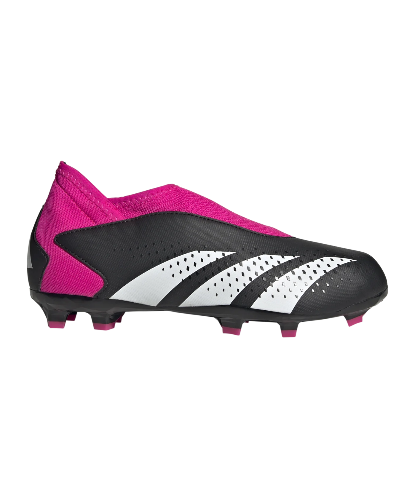 adidas Predator Accuracy.3 LL FG Own Your Football Kids Schwarz Weiss Pink