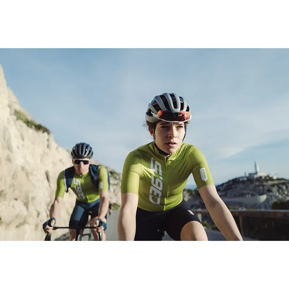 Q36.5 G1 Signature Fietsshirt Korte Mouwen Pistacchio Dames