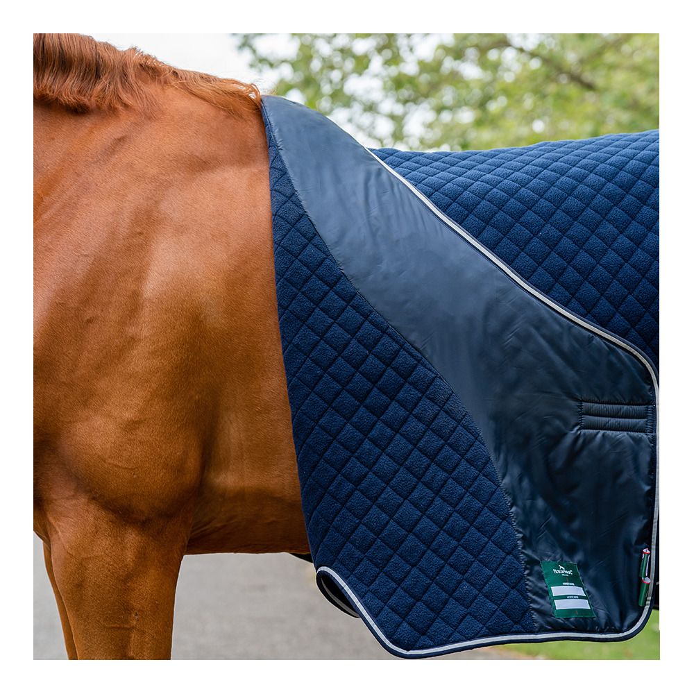Horseware AUTUMN COOLER - Couverture polaire navy/navy/silver
