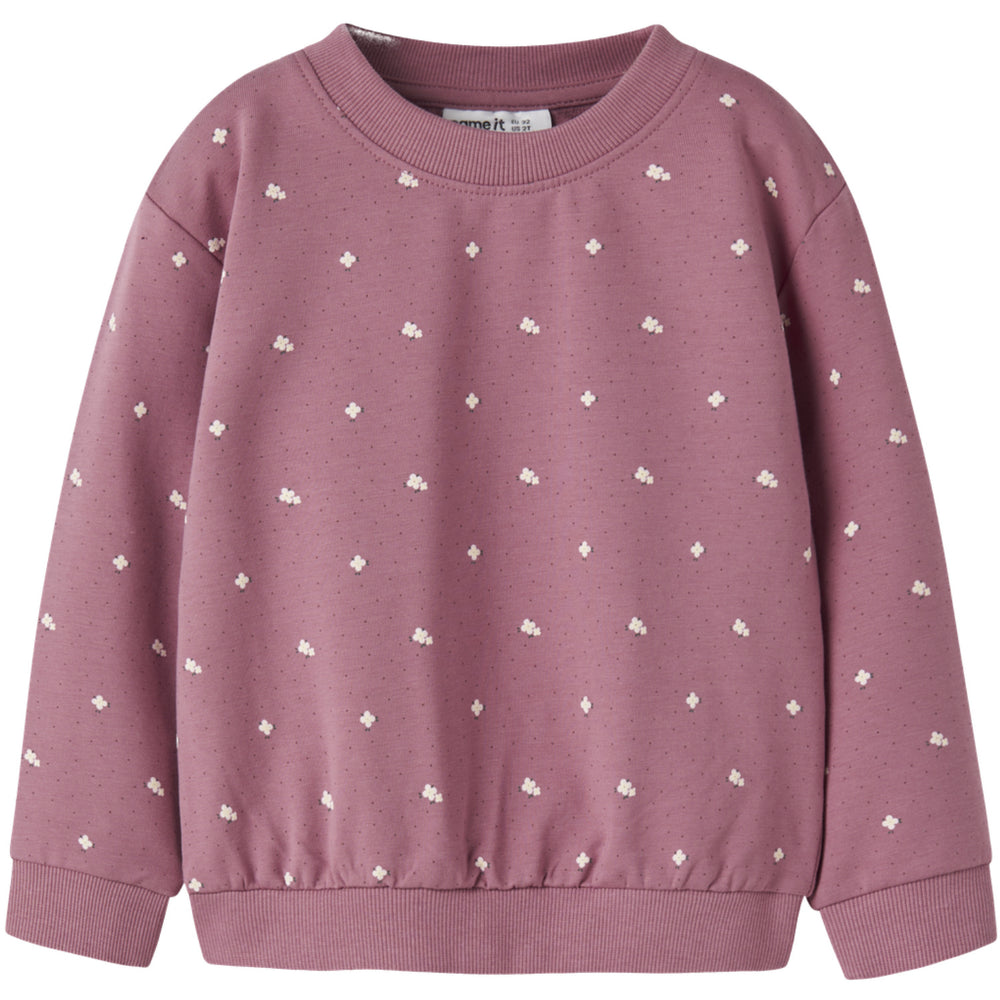 Køb Name It Mesa Rose Nmfhendrika Ls Nreg Sweat Unb