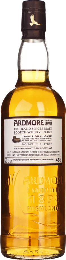 ARDMORE SINGLE MALT TRADITIONAL CASK 70CL
