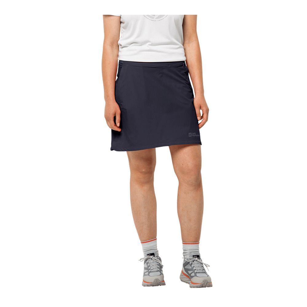 Jack Wolfskin HILLTOP TRAIL - Jupe-short Femme graphite